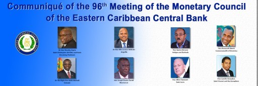 Communique of the 96th Meeting of the ECCB Monetary Council Communique of the 96th Meeting of the ECCB Monetary Council