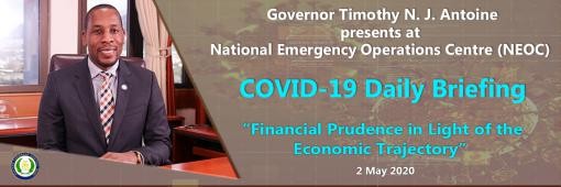 Governor Timothy N. J. Antoine Delivers Presentation at COVID-19 Briefing - Saint Christopher (St Kitts) and Nevis Governor Timothy N. J. Antoine Delivers Presentation at COVID-19 Briefing - Saint Christopher (St Kitts) and Nevis