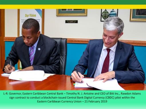 ECCB to Issue World’s First Blockchain-based Digital Currency ECCB to Issue World’s First Blockchain-based Digital Currency