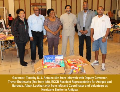 ECCB Disburses EC $1 Million Grants to Two Member Countries Impacted By Hurricane Irma ECCB Disburses EC $1 Million Grants to Two Member Countries Impacted By Hurricane Irma