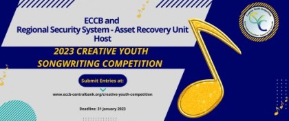 ECCB and Regional Security System Asset Recovery Unit Host 2023 Creative Youth Songwriting Competition