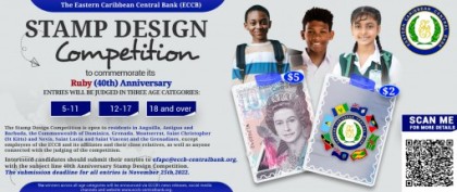 ECCB Extends Submission Deadline for 40th Anniversary Stamp Design Competition