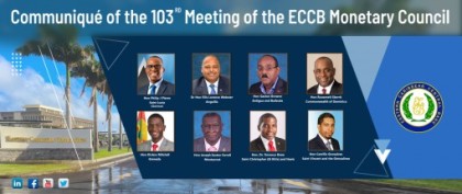 Communiqué of the 103rd Meeting of the Monetary Council of the Eastern Caribbean Central Bank
