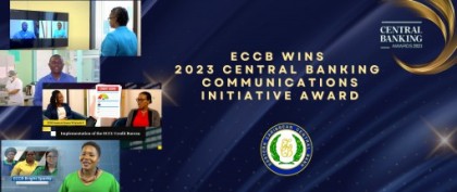 ECCB Wins Central Banking Award for Production of ECCB Connects