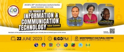 The Montserrat Edition is next up in the ECCB’s highly acclaimed 40th Anniversary Lecture Series