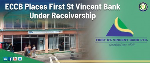 ECCB Places First St Vincent Bank Ltd Under Receivership